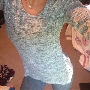 Grey Long Sleeve Shirt