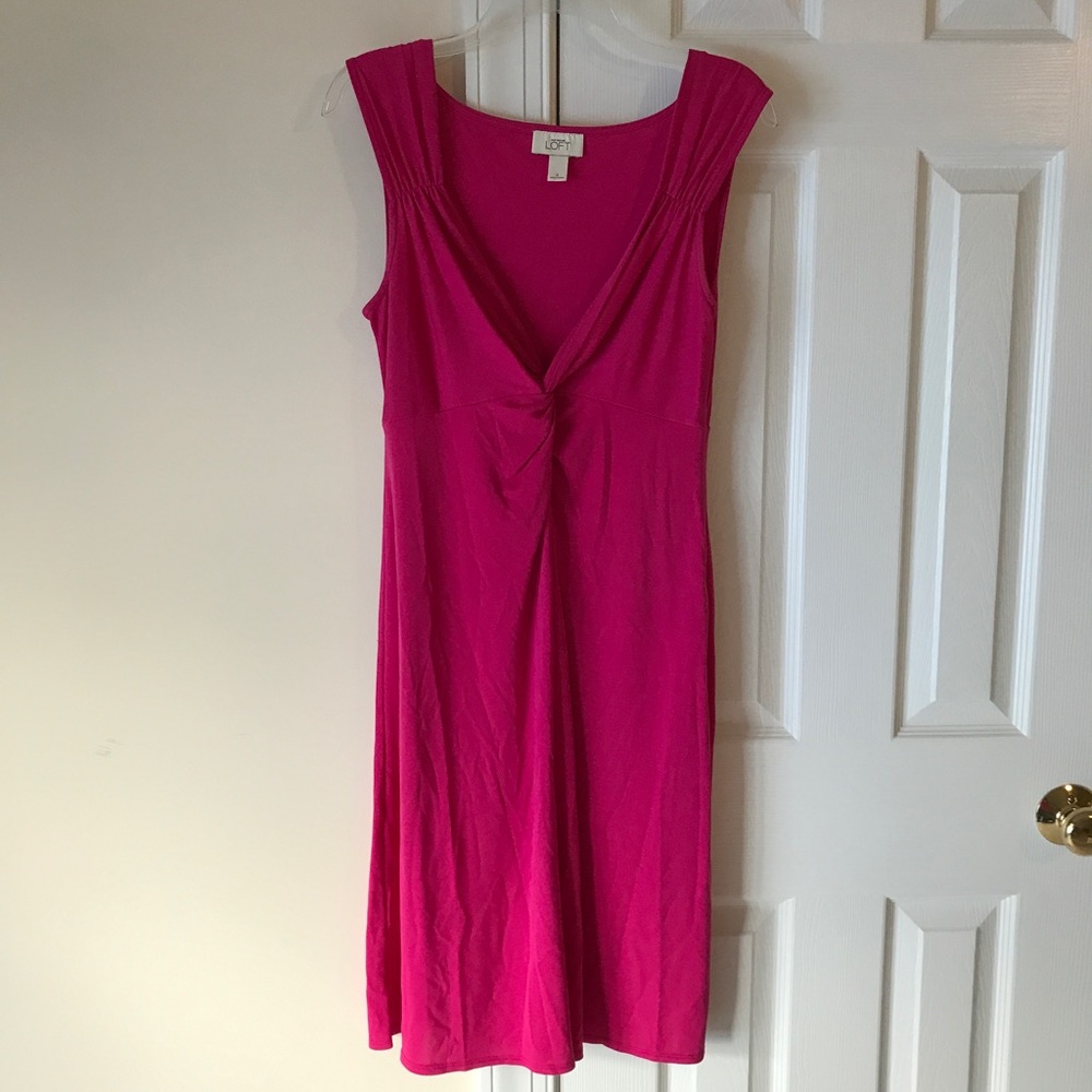 Pink LOFT dress size 6