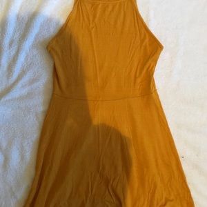 Mustard dress