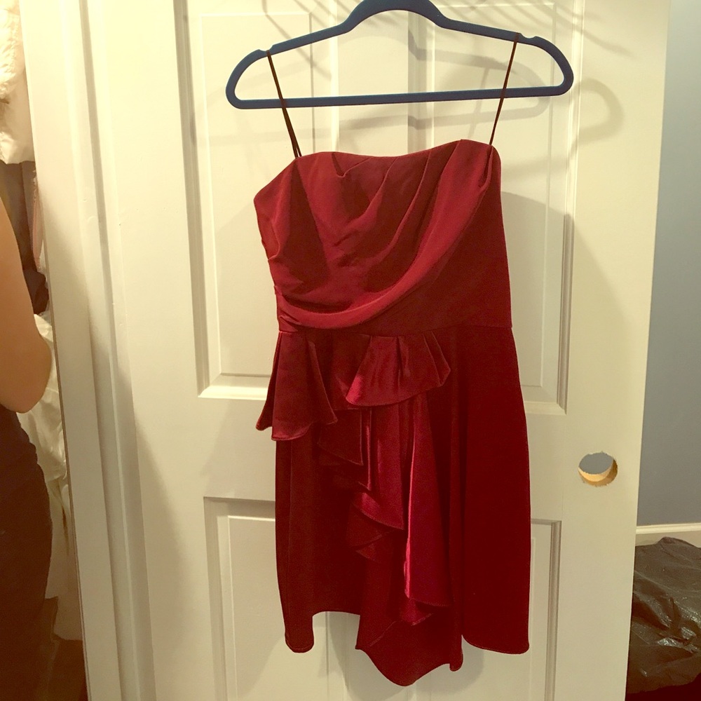 Red dress