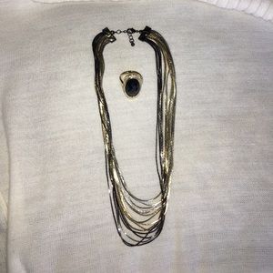 Express nacklace bundle with  a lovely ring