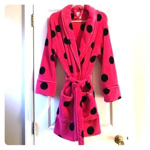 Victoria’s Secret PINK plush bathrobe
