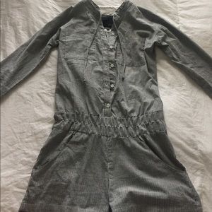 Rails Long Sleeve Shorts Romper