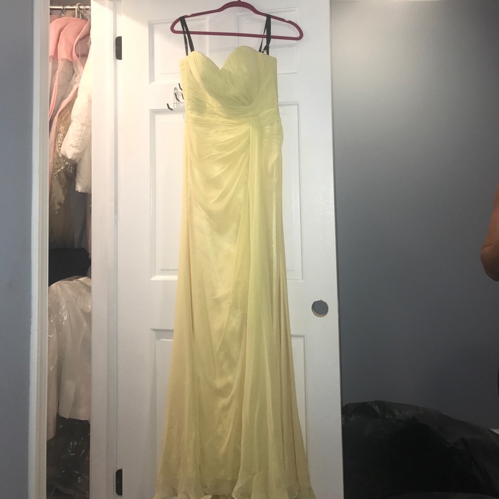 Yellow Evening Gown