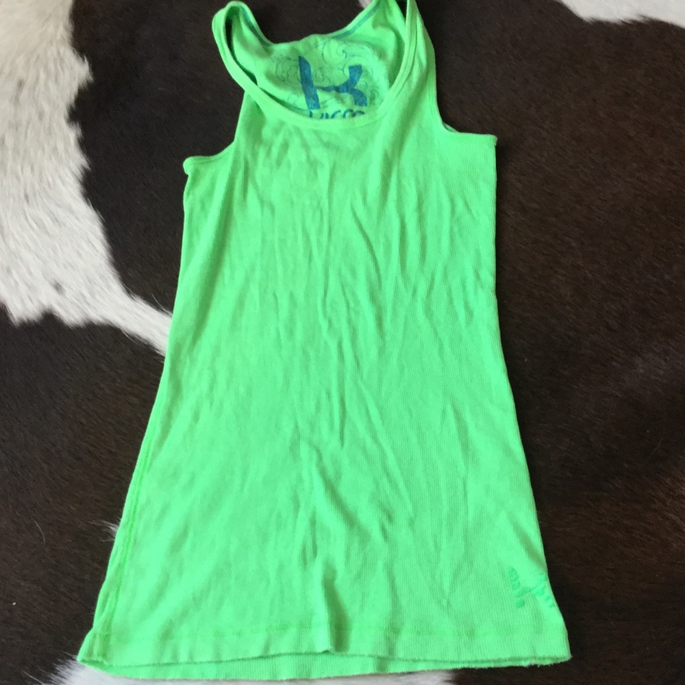 Kirra lime green tank top, small