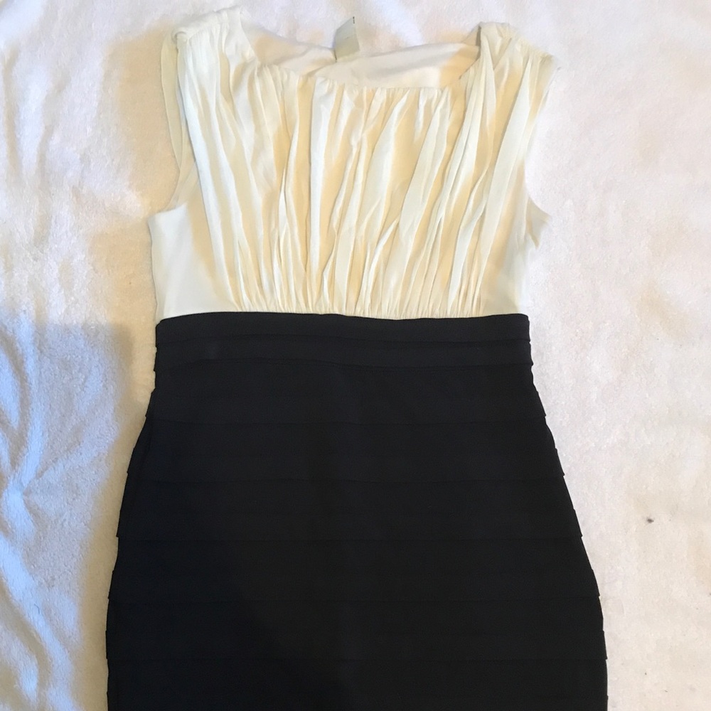 Black and white dress