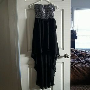 Sparkly High-Low Dress