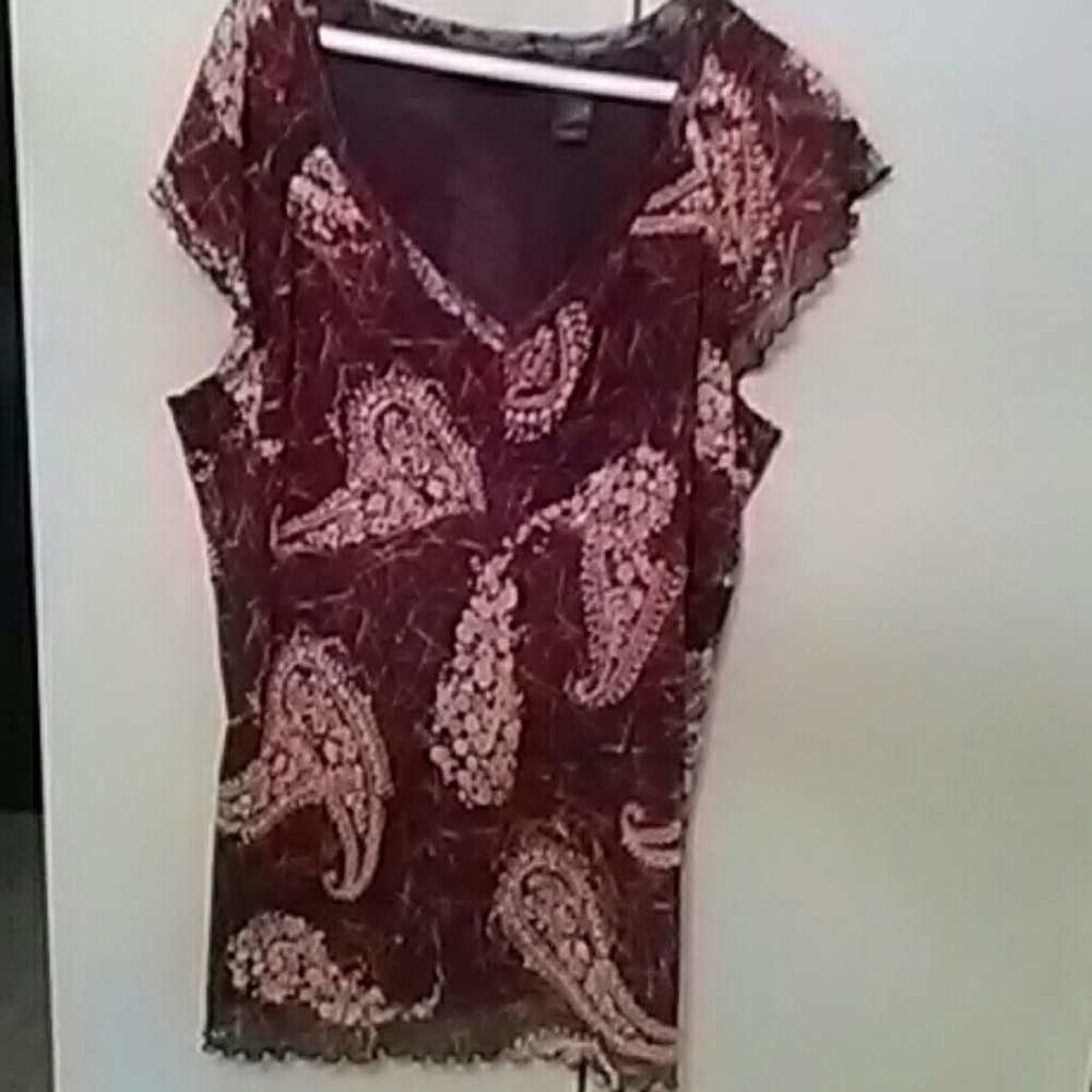 Axcess Brown Blouse