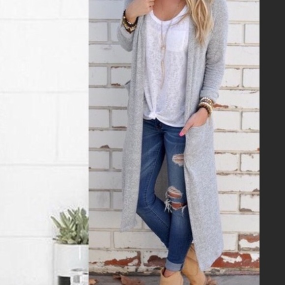 LAST ONE🔥Fuzzy duster Cardigan - Picture 3 of 8