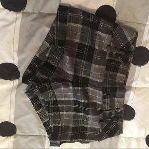 Plaid shorts