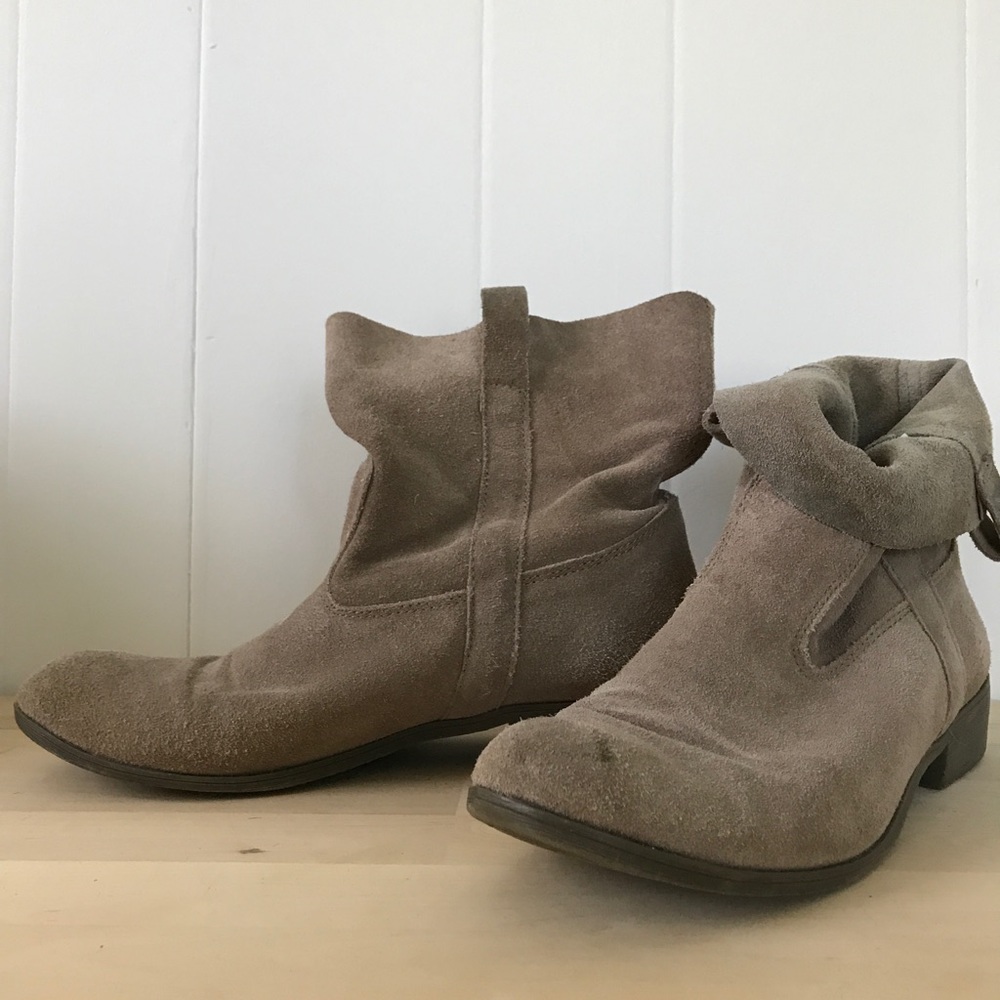 Floppy Suede Boots