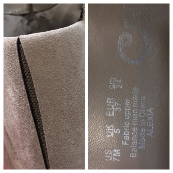 Carlos Alexia Over Knee Embroidered Floral Boots 7 - Picture 6 of 8