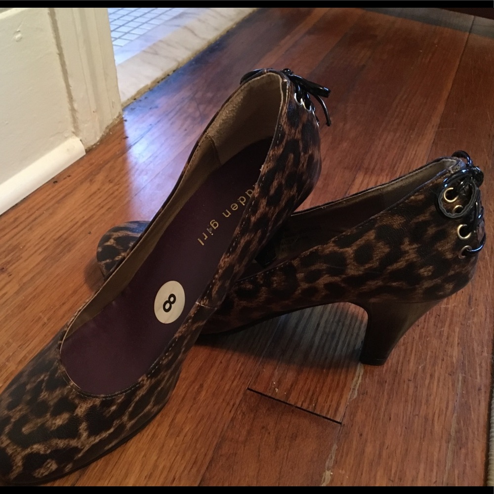 Madden Girl Leopard Print Pumps