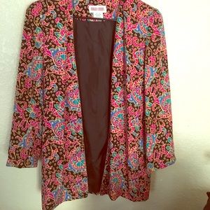 Super cool one of a kind 100% silk kimono style