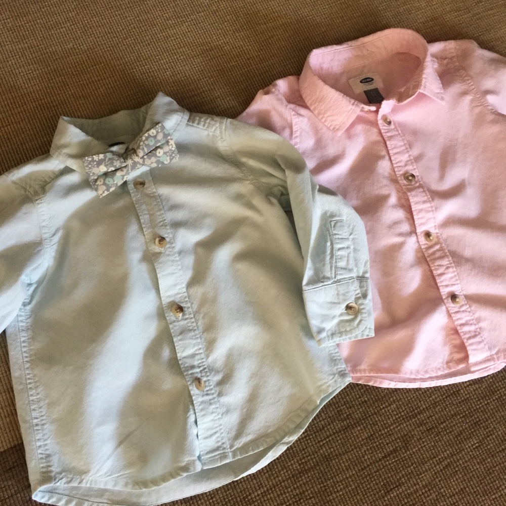 Set of 2 Toddler Dress Shirts