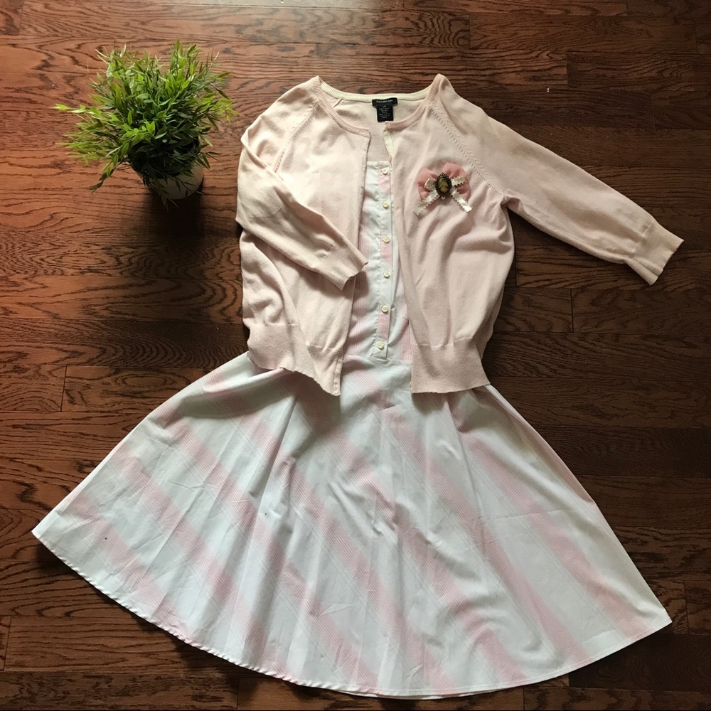 DR38 NWOT Pink Lacoste Dress