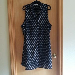 Maurices, Plus size Aztec print blouse/shirt dress Maurices, Plus size Aztec print blouse/shirt dress