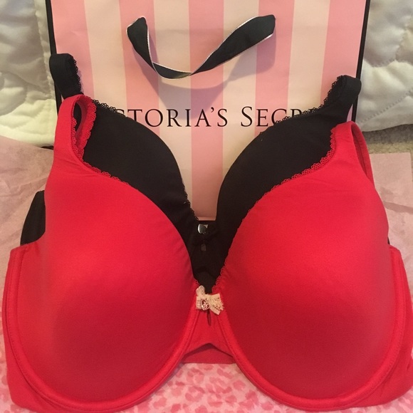 Victoria's Secret Bra Bundle - Red & Black 34DDD - Picture 1 of 5