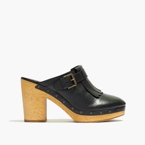 Madewell Classic Clog Black Size 8