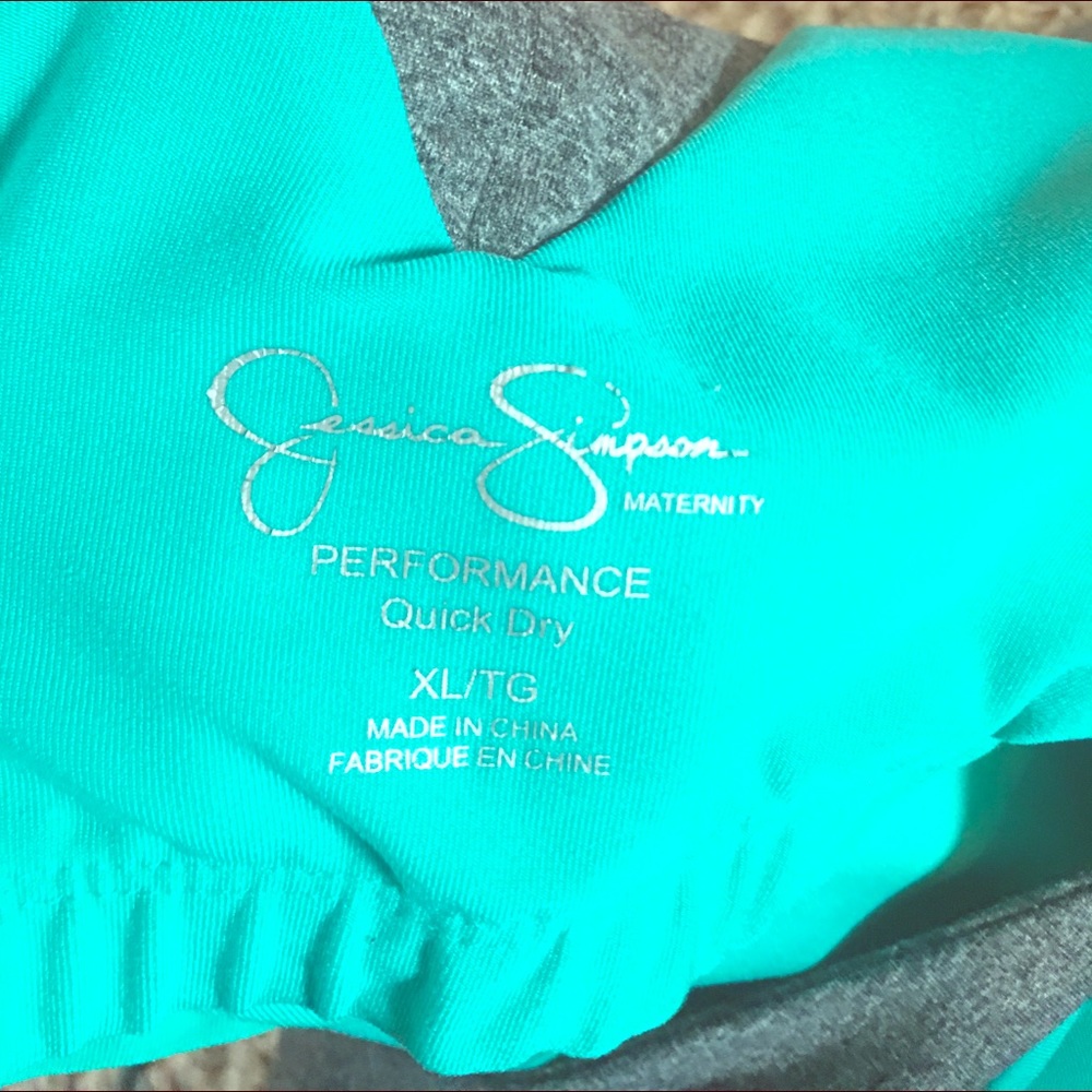 Jessica Simpson Maternity Athletic Tank Top