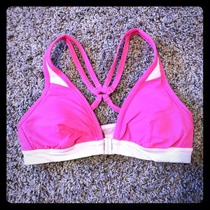 Pink Lululemon Heat It Up Bra