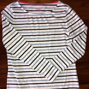 Boden long sleeve stripe top