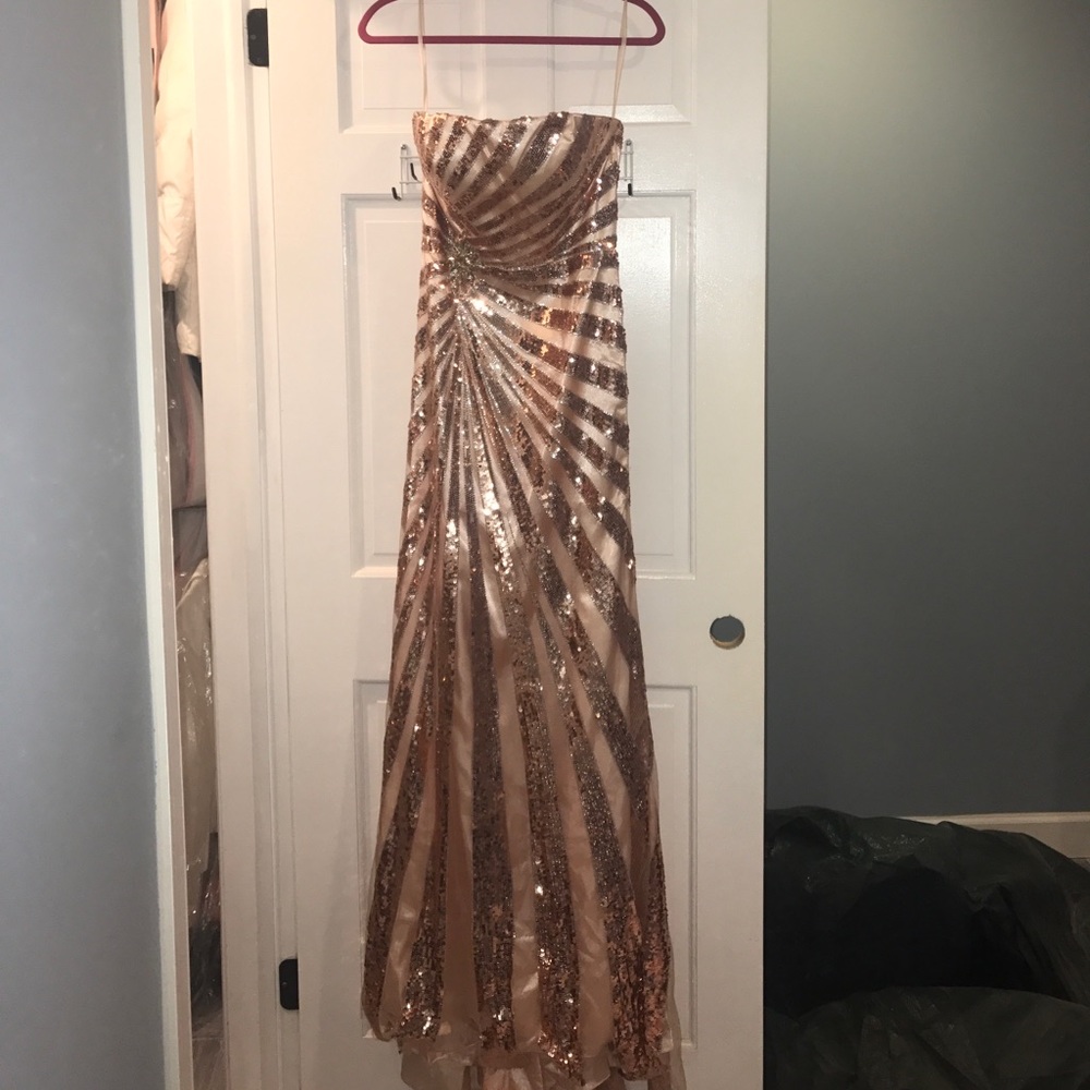 Gold Evening Gown