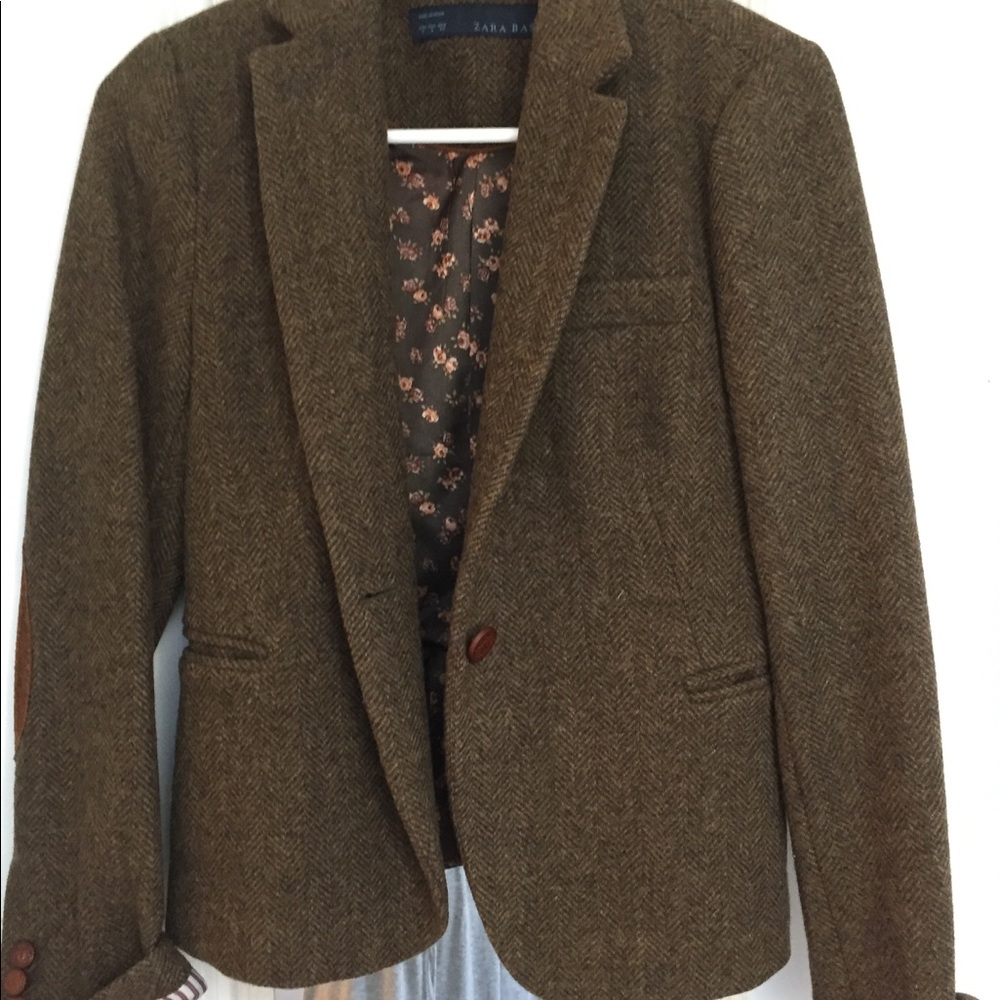 Zara tweed coat