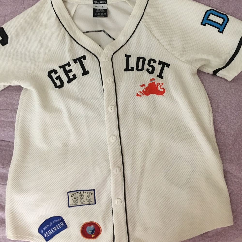 Forever 21 Finding dory baseball jersey