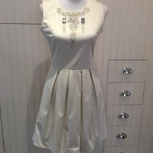Ivory Dress by Aleena Kahn, size medium