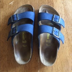 Blue Arizona Birkenstock Sandals size 37