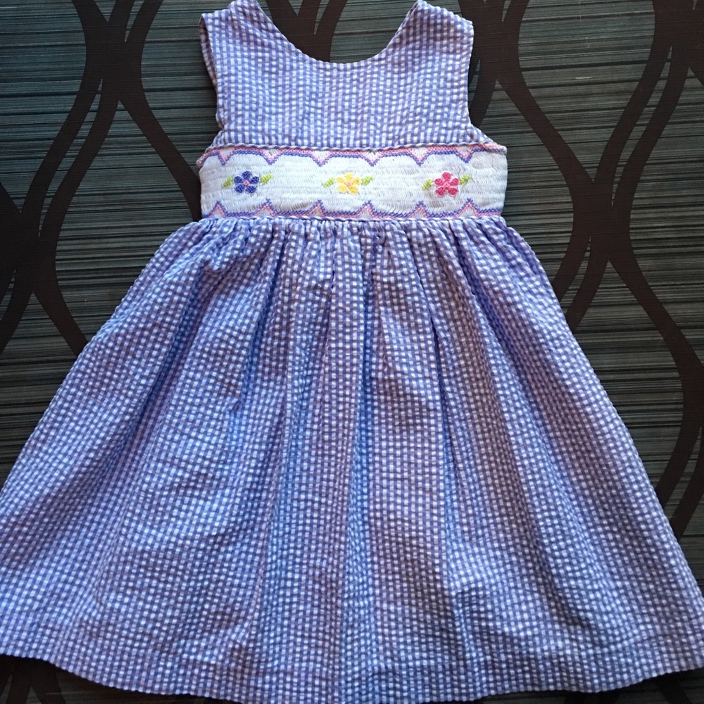 Purple Plaid Dress