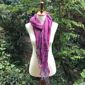 United Colors of Benetton Magenta Scarf