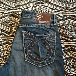 Mens loose fit Big Star jeans