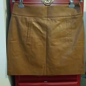 DONATED  NWT faux leather pencil skirt