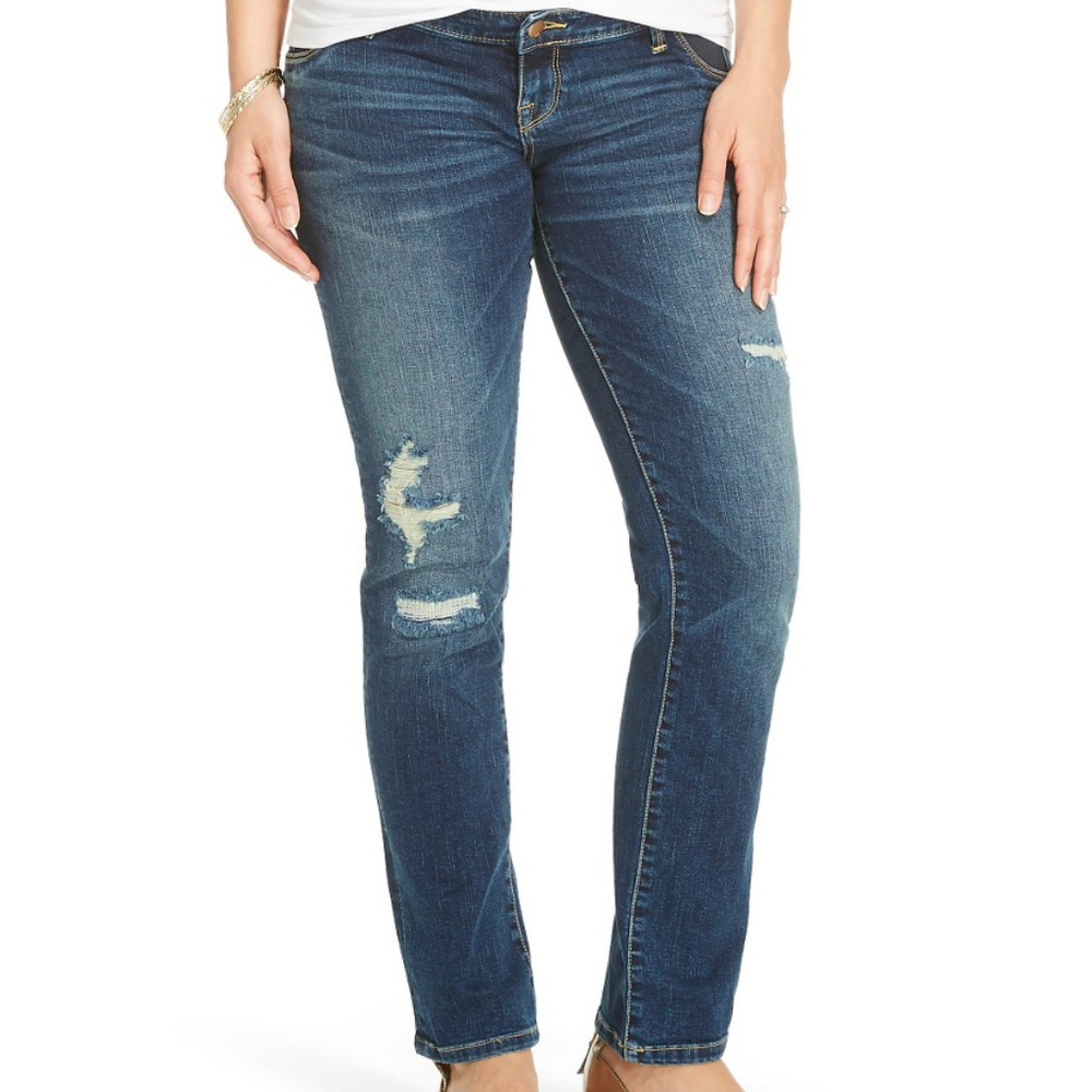 Liz Lange Maternity Under Belly Straight Leg Jean