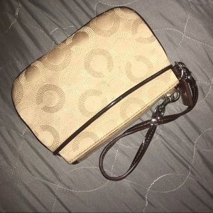 Coach wristlet