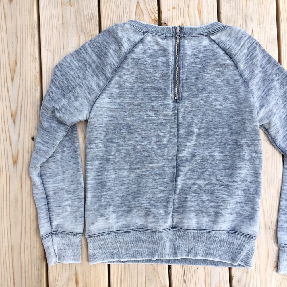 Forever 21 Crew Neck gray Sweatshirt - Picture 3 of 4