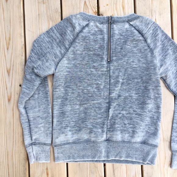 Forever 21 Crew Neck gray Sweatshirt - Picture 3 of 4