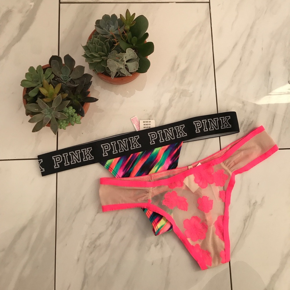 {Victoria's Secret PINK} NWT panty bundle