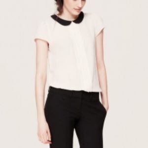 Loft Peter Pan Collar Top