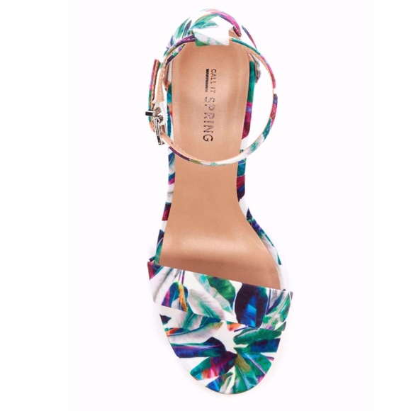 CALL IT SPRING AHLBERG OPEN TOE STILETTO SANDAL NIB - Picture 2 of 8