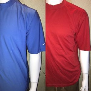 Nike golf dri fit tees