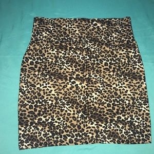 Leopard Print skirt