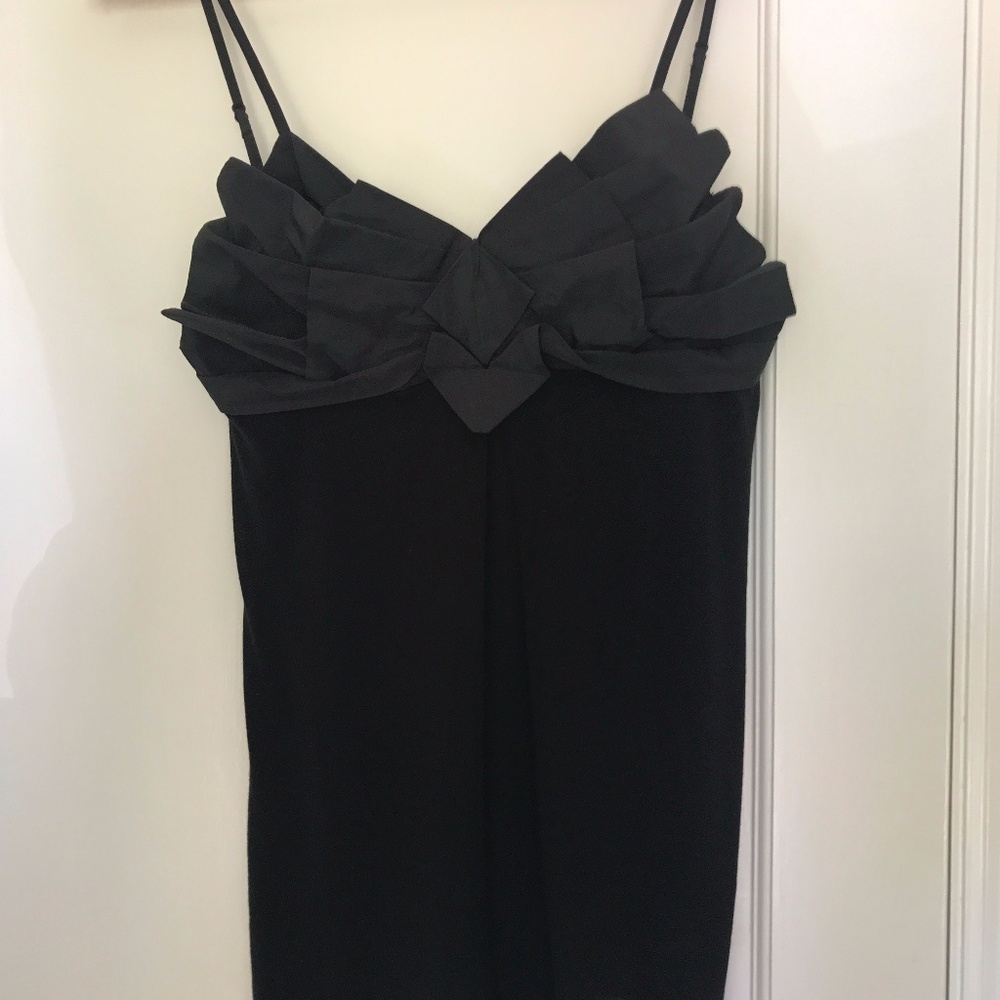 BCBG Max Azria Collection Origami strap tank