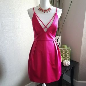 Topshop cross front dress Topshop cross front dress