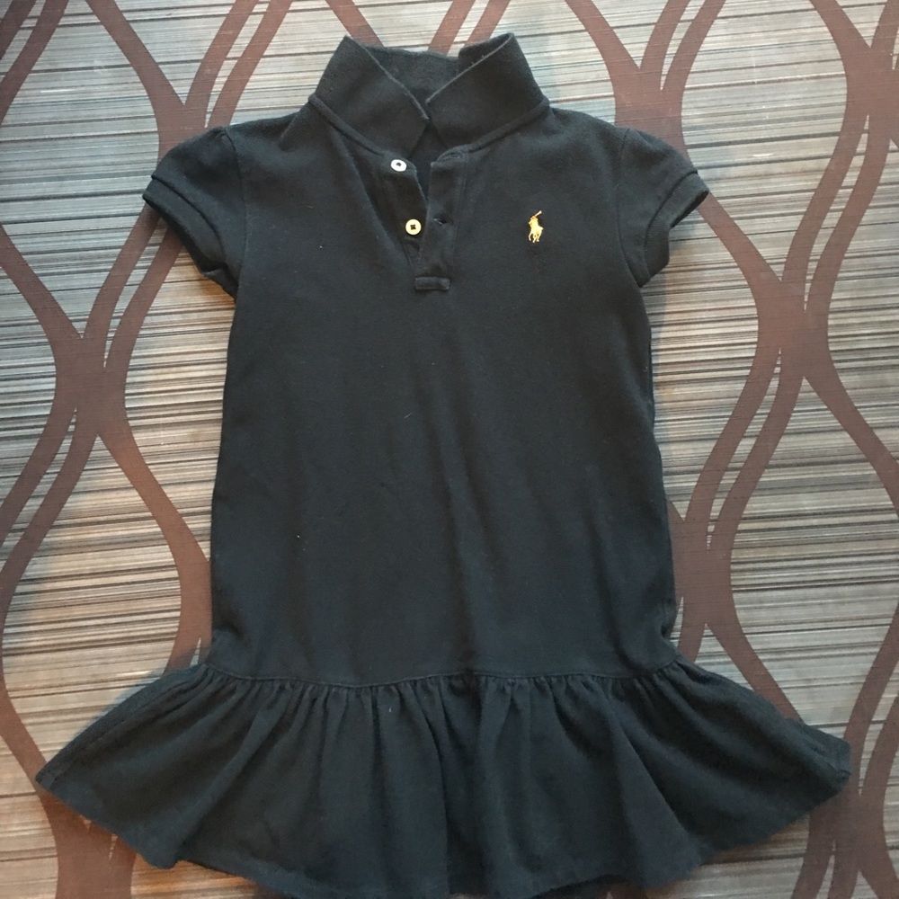 Ralph Lauren Black Polo Dress