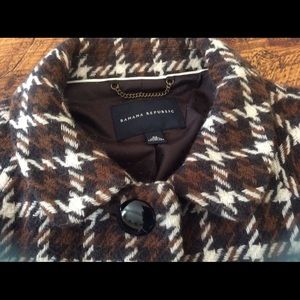 Wool jacket, nylon/acetate lining, small