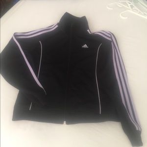 Adidas lilac track jacket