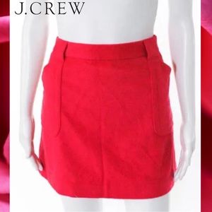 J CREW Versatile Dark Pink Wool Pockets Skirt J CREW Versatile Dark Pink Wool Pockets Skirt